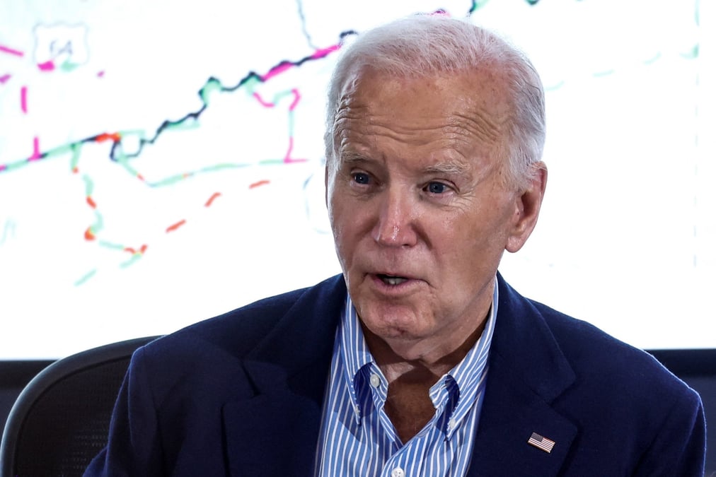 Le president americain, joe biden