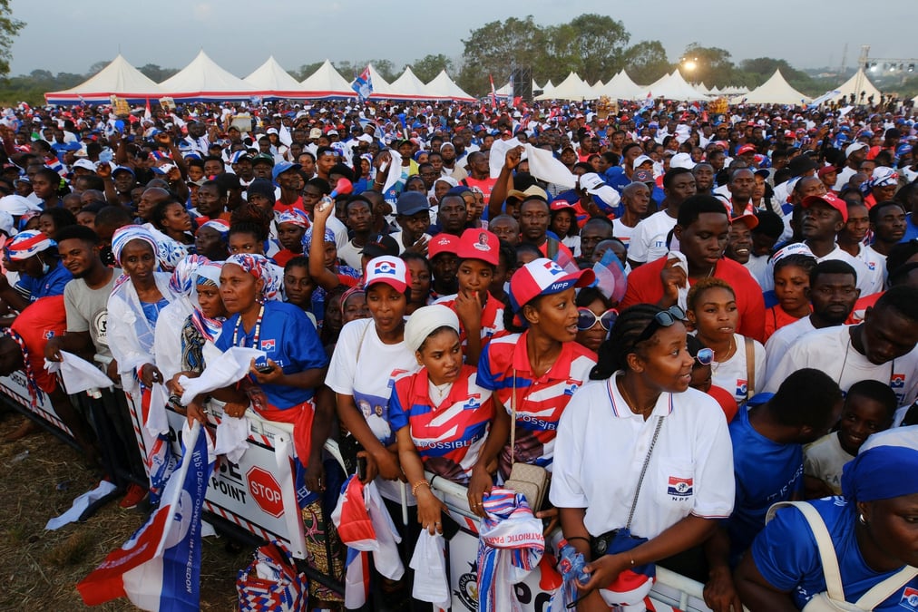 Les candidats a la presidence du ghana se preparent a l'election presidentielle de samedi