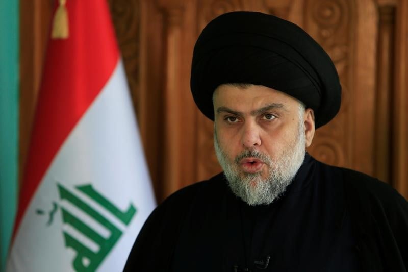 Irak: l'imam chiite moktada al sadr en tete des legislatives