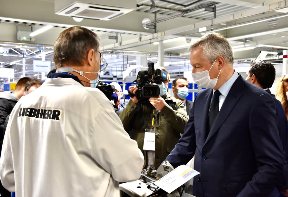 Bruno Le Maire à Toulouse