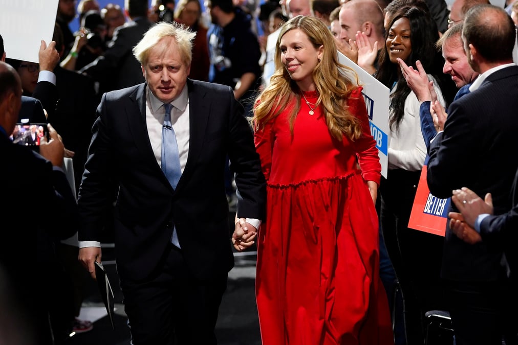 Grande-bretagne: boris johnson et son epouse annoncent la naissance de leur fille