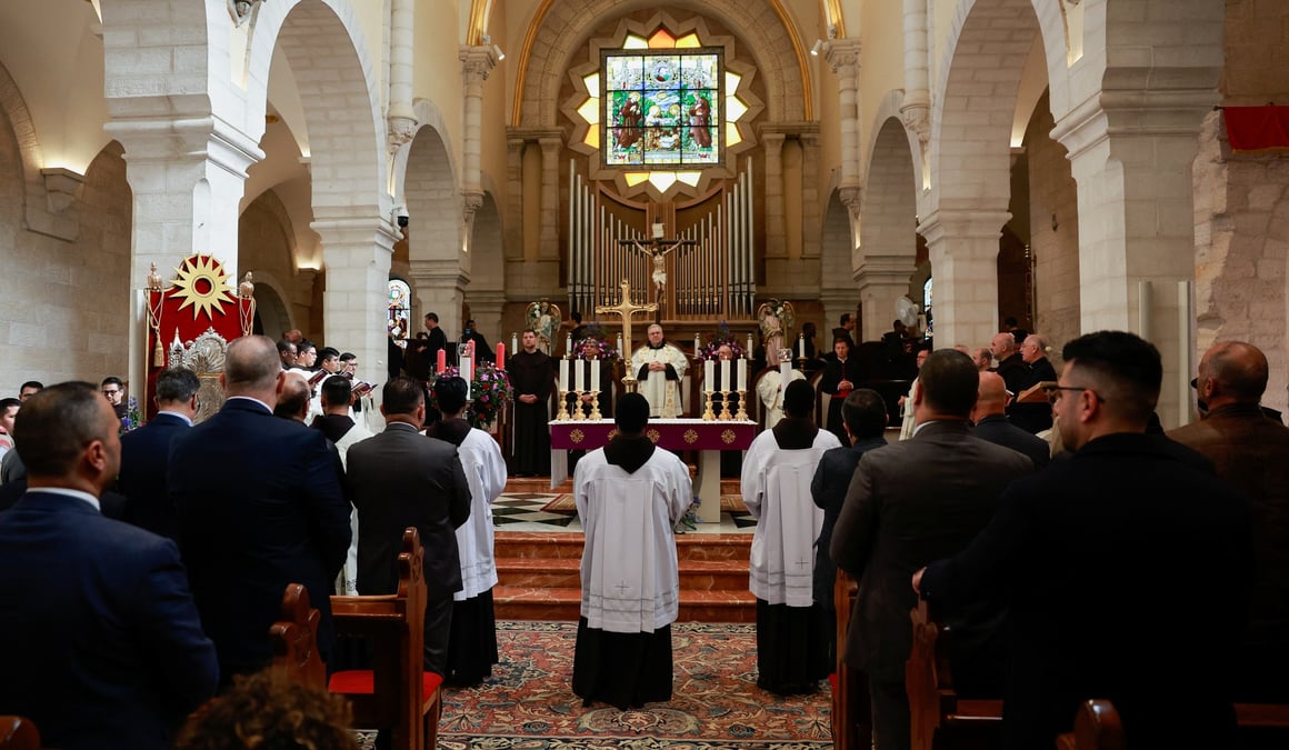 Le lancement de la saison de noel a bethleem