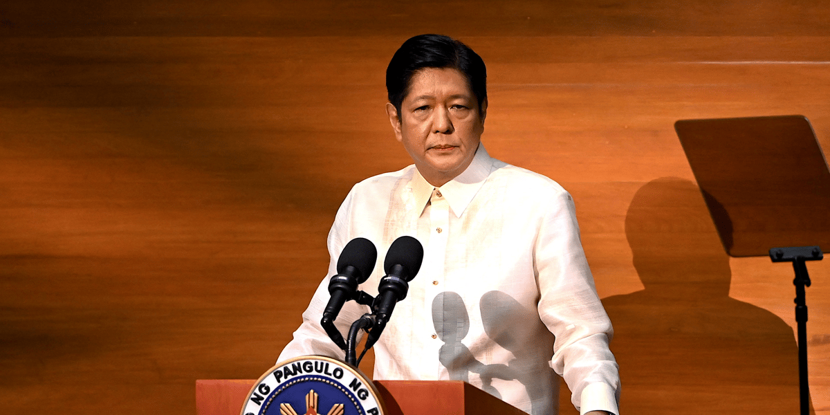 Le président philippin Ferdinand Marcos Jr.