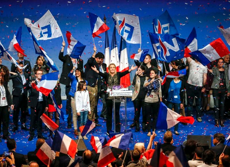 Marine Le Pen ne doute pas que le FN sera au 2e tour en 2017
