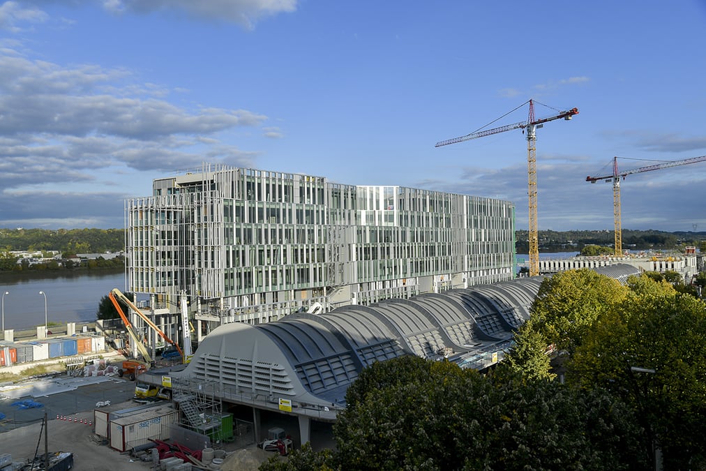 immobilier de bureaux à Bordeaux, Euratlantique