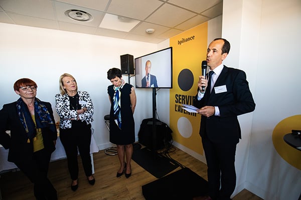 Les nouveaux locaux de Bpifrance à Perpignan (14 mai 2019)