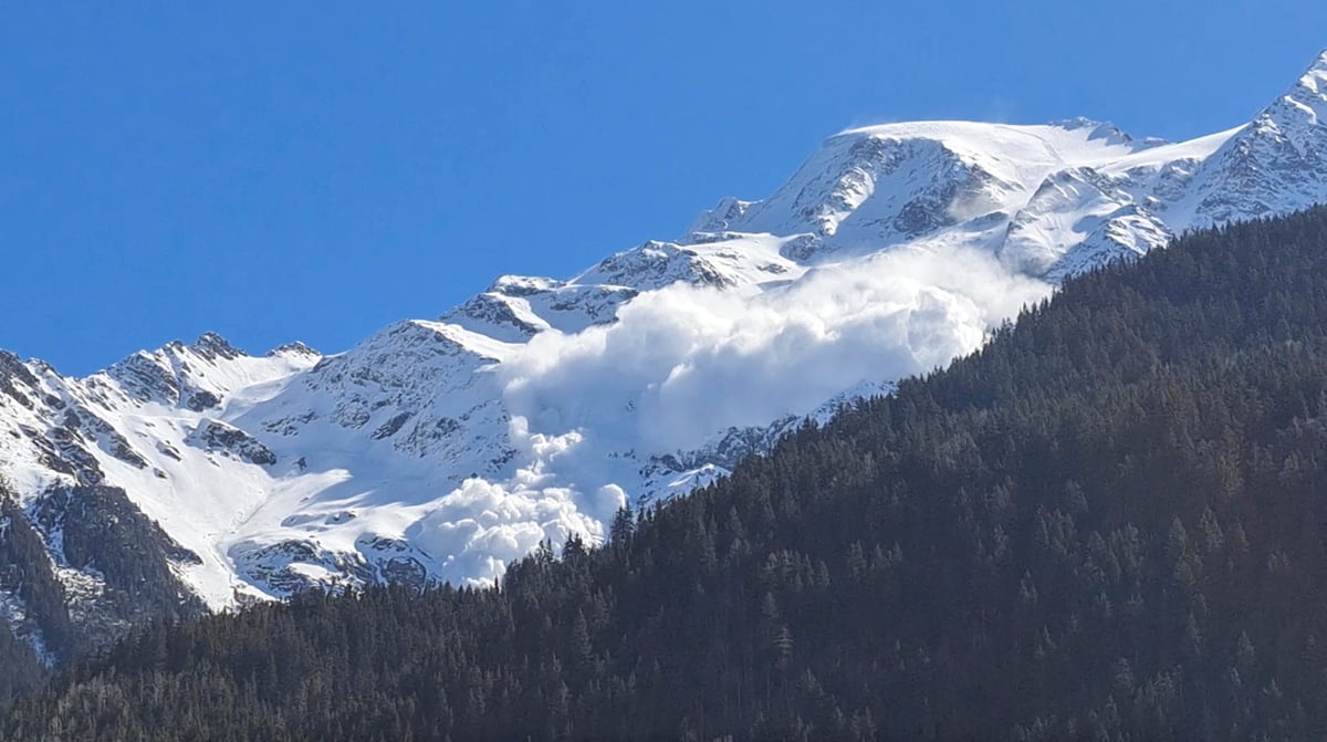 Avalanche meurtrière dans les alpes francaises, aux contamines-montjoie