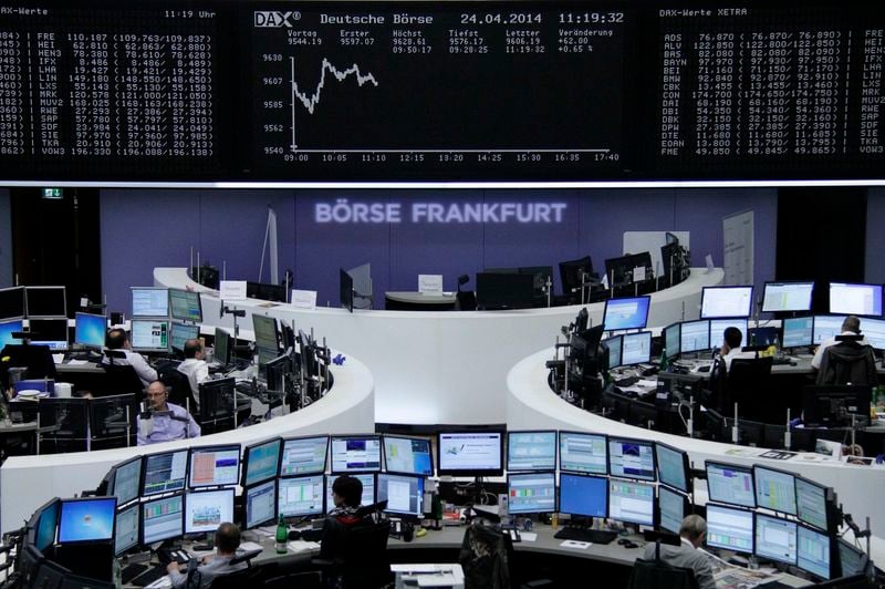 Le rebond des Bourses européennes se confirme à mi-séance