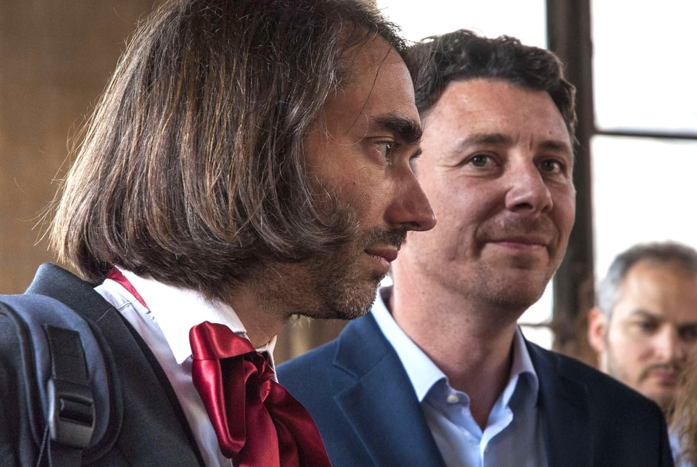 Cédric Villani et Benjamin Griveaux