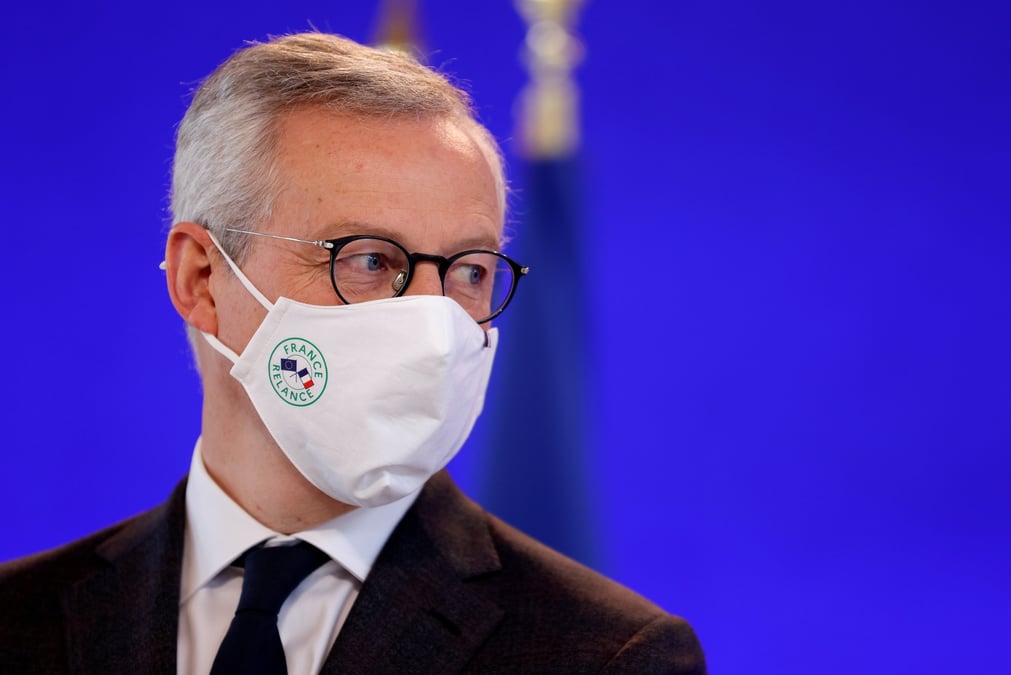 France : le deficit public 2021 depassera -9%, dit bruno le maire