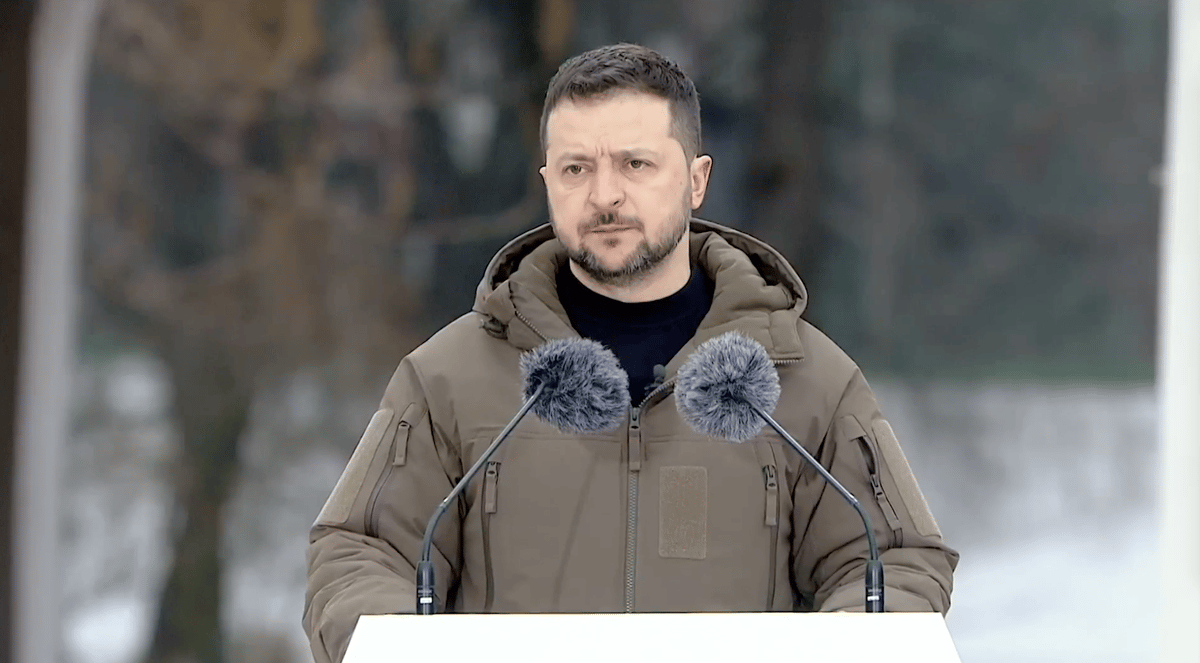 Zelensky, 20230224, cérémonie, anniversaire, invasion, Ukraine