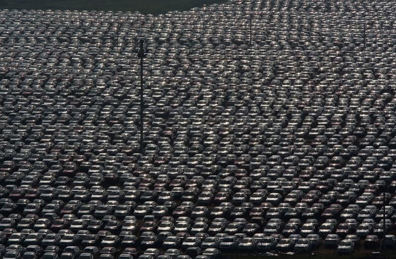 La hausse du marche automobile chinois a ralenti a 6,9% en 2014