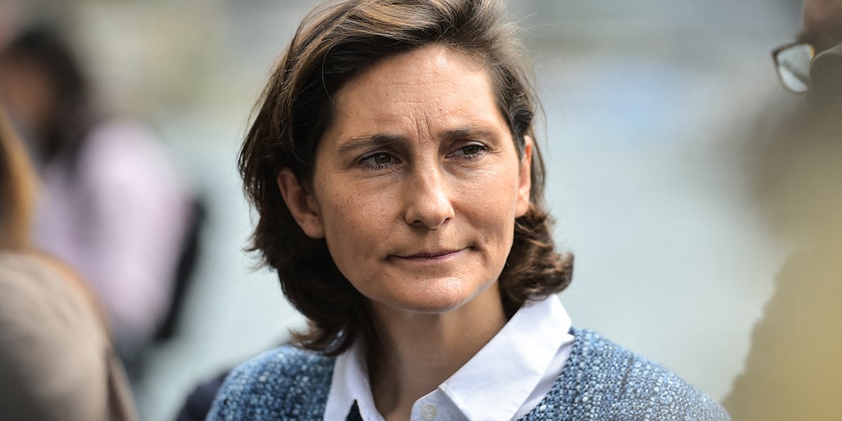 La ministre Amélie Oudéa-Castéra, le 17 juin à Paris.