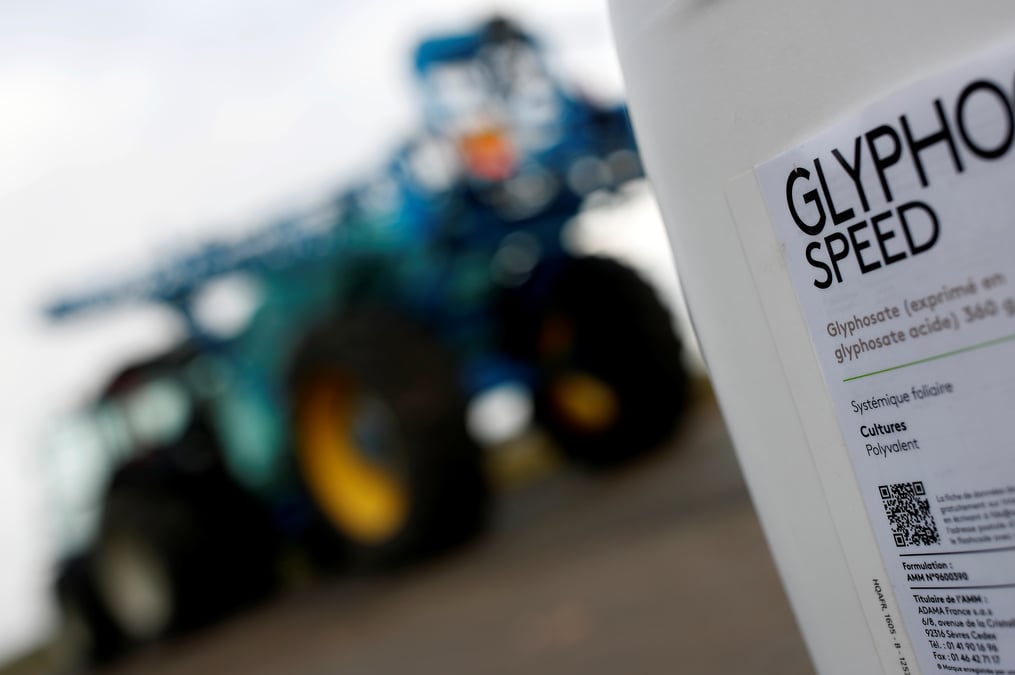 Soixante nouvelles plaintes bientot deposees contre l'utilisation du glyphosate