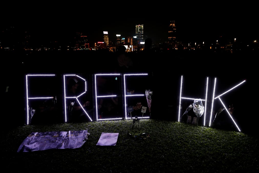 Hong kong: le gouvernement declare illegal un slogan cher aux manifestants