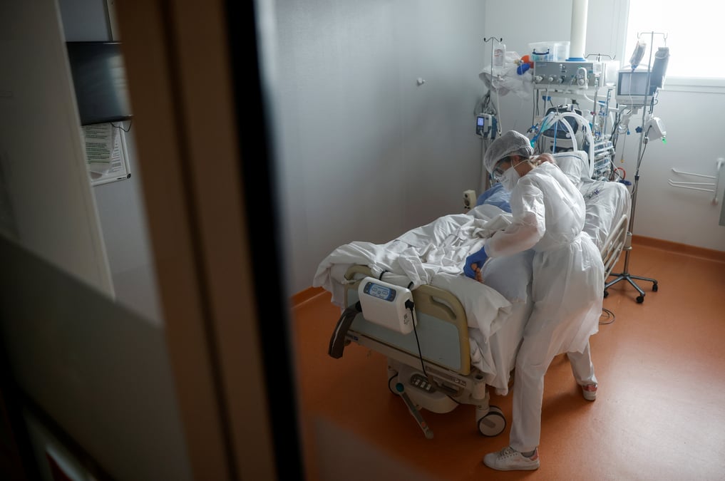 Coronavirus/france: nouvelle hausse du nombre de patients en reanimation