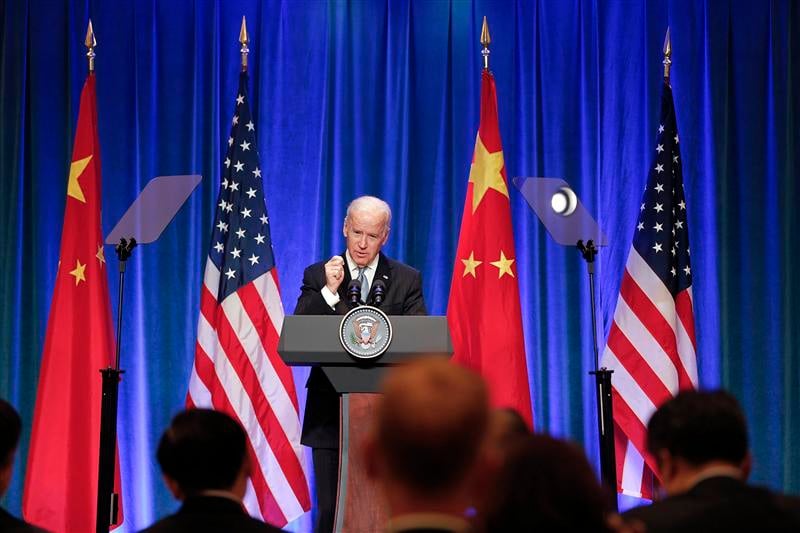 Joe Biden parle d'un malaise considérable en mer de Chine