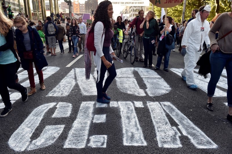 Paris veut s'assurer que le projet ceta est compatible avec l'accord sur le climat