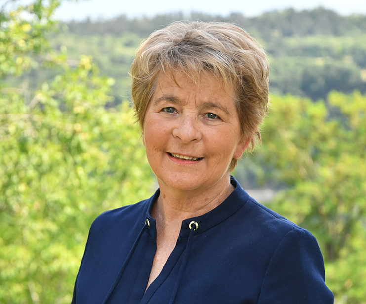 Marie-Guite Dufay, la présidente de la région BFC