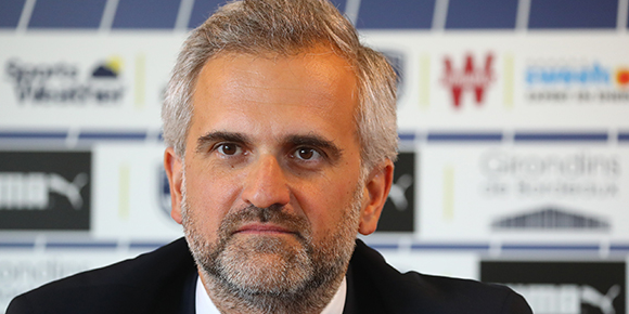 Stéphane Martin, président des Girondins de Bordeaux