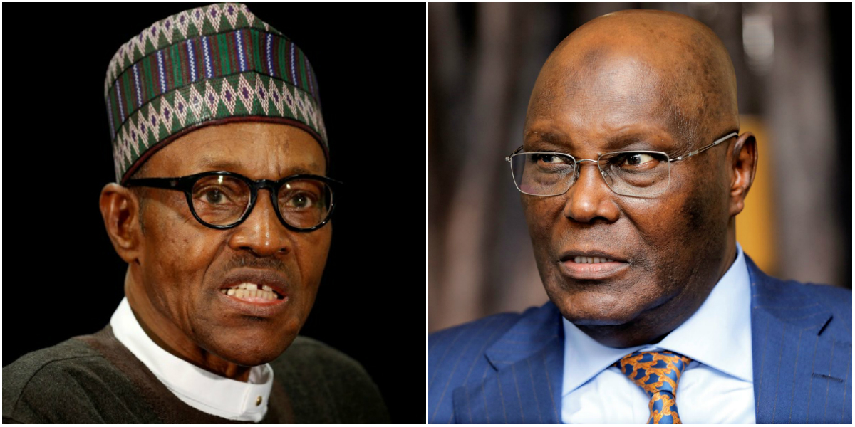 collage Buhari Atiku Nigeria