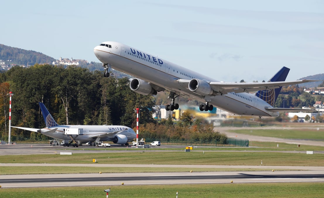 United airlines a suivre a wall street