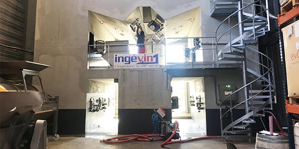 La cave Eode, conçue par le cabinet Ingevin