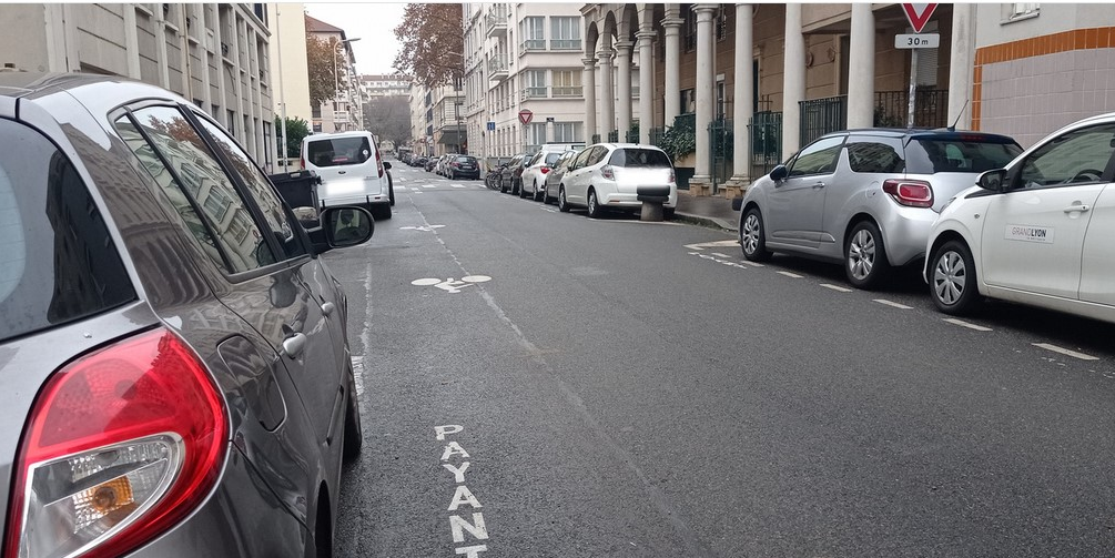 Stationnement Lyon voiture