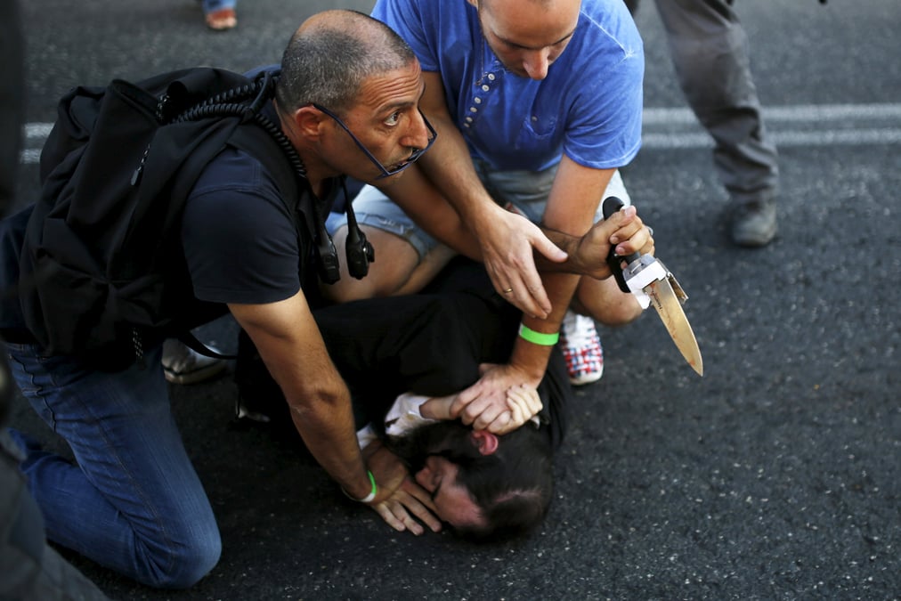 Six personnes poignardees par un ultra-orthodoxe a jerusalem