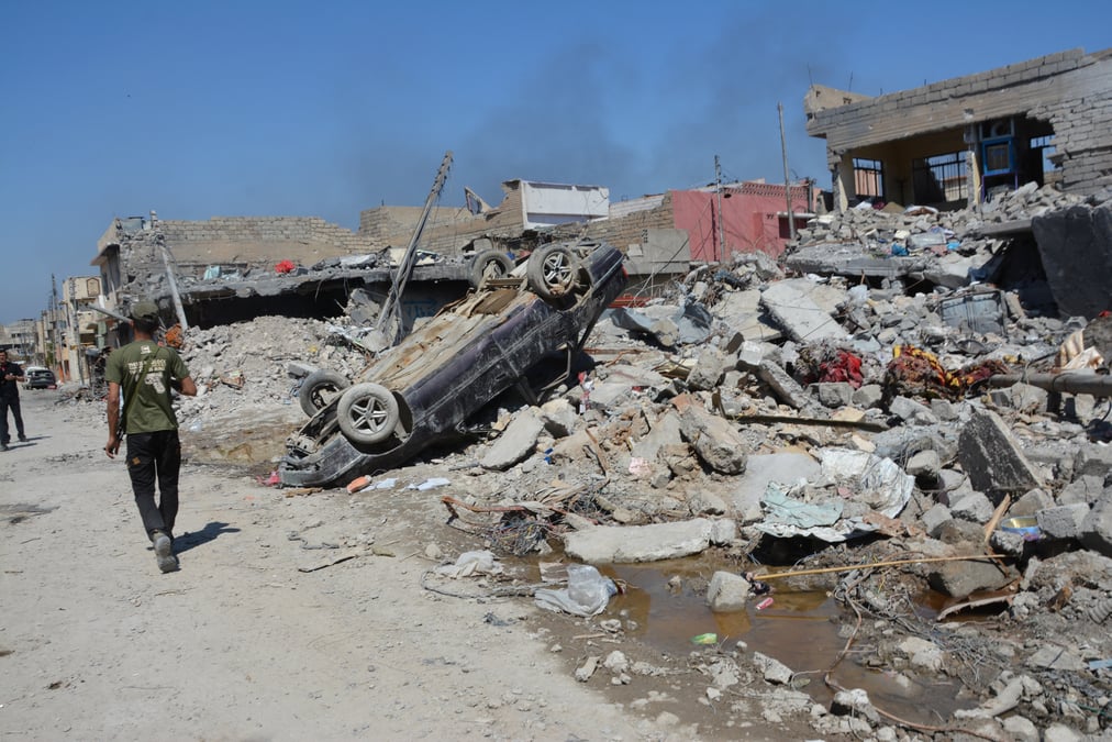 Assauts cibles de la police a mossoul