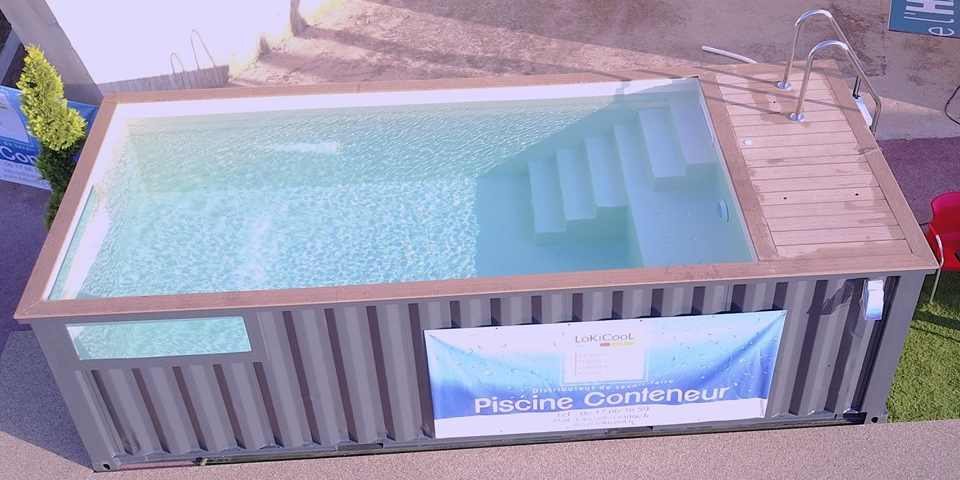 La PME revendique une exclusivité sur ses piscines-conteneurs et sur son concept de box aqua bien-être