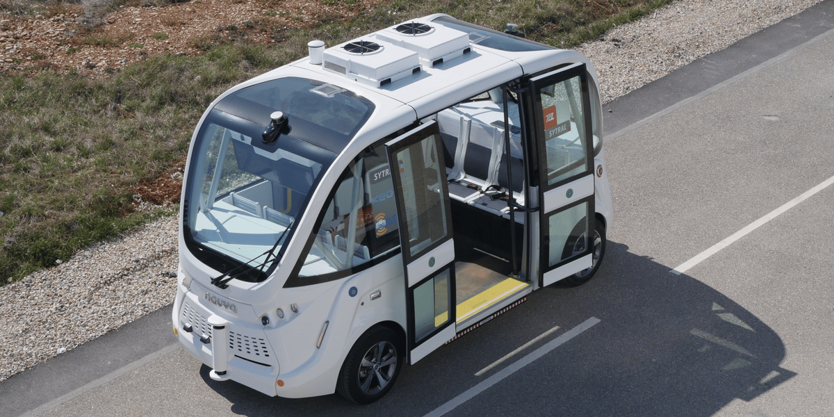 Navette autonome Sytral Parc OL