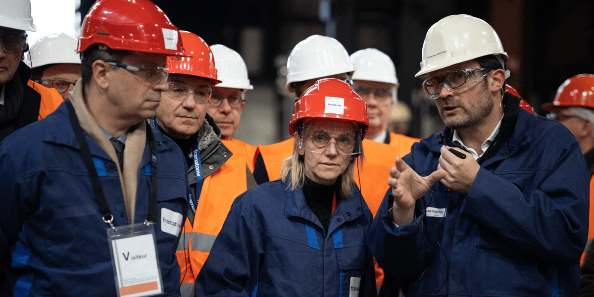 Framatome, Le Creusot, nucléaire, Agnès Pannier-Runacher, Luc Rémont, Bernard Fontana