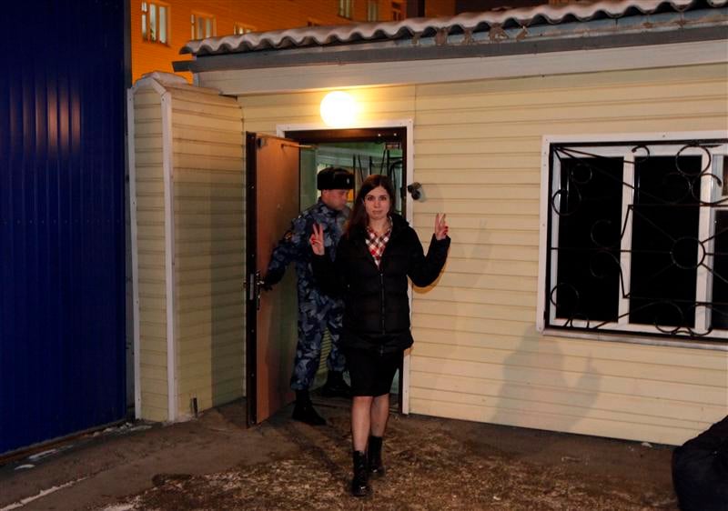 Les deux membres des "Pussy Riot" ont été libérées