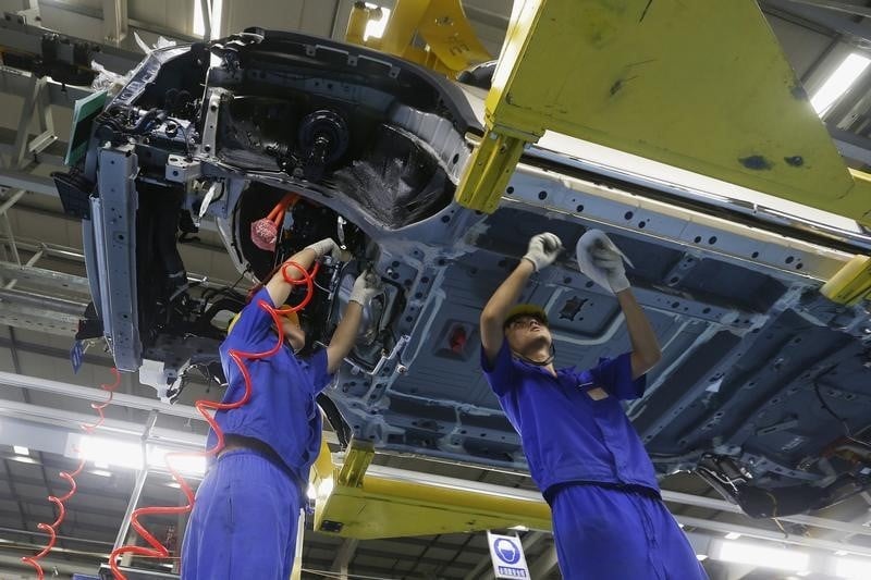 Croissance dans le secteur manufacturier chinois