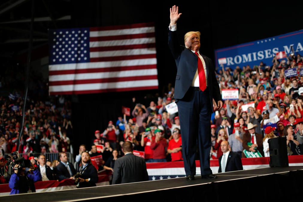 Midterms: au-dela de trump, ses partisans defendent un modele de societe