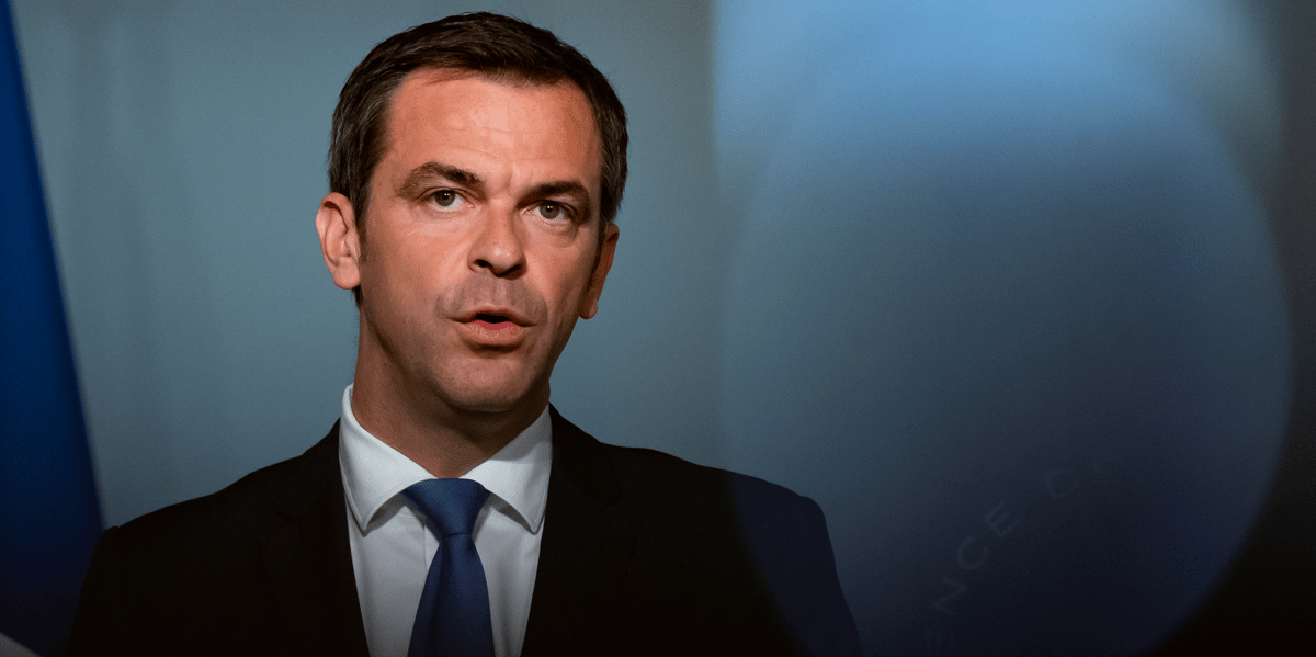 Olivier Véran, ministre de la Santé, lors d'une déclaration à la presse, le 20 mai 2020