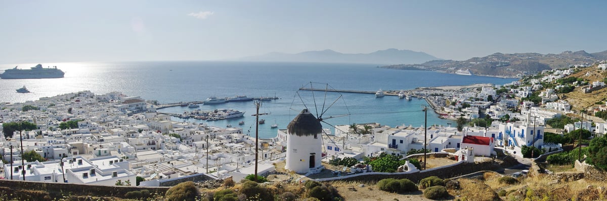 Cyclades, île de Mikonos, mythologie,