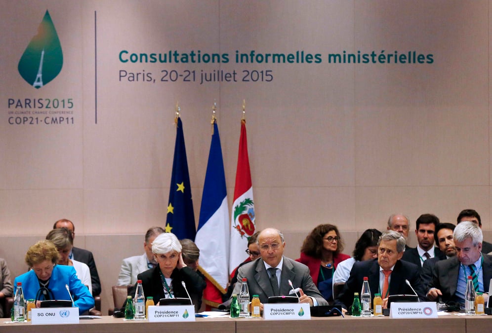 Des avancees a la reunion ministerielle de paris sur le climat