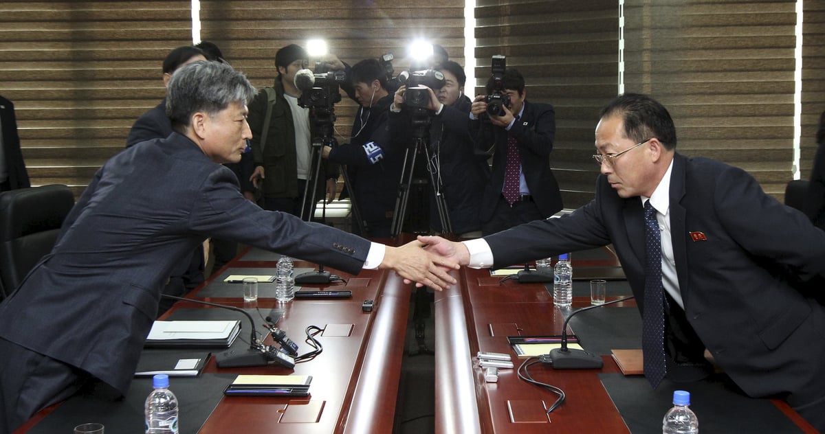 Aucun accord annonce apres des discussions intercoreennes
