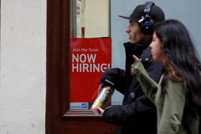 Les creations d'emploi aux usa au plus bas depuis 2010