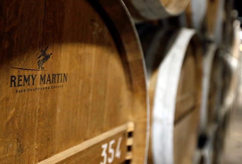 Le cognac de remy cointreau decolle en debut d'exercice