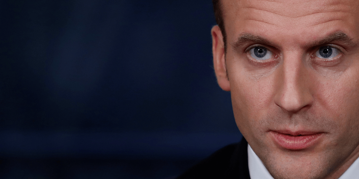 Macron preoccupe par les droits de douanes sur l'acier