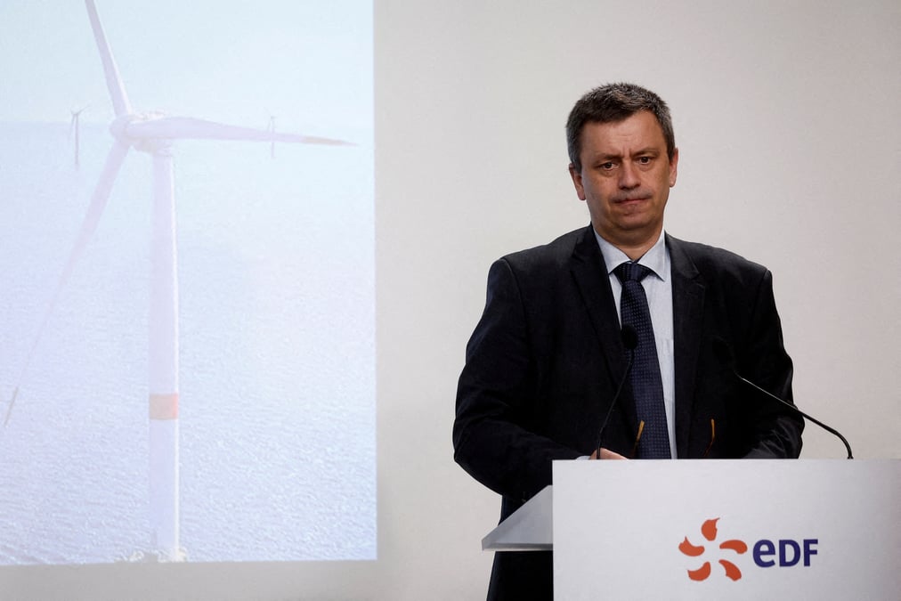 Luc remont, pdg d'edf