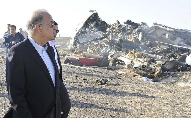 Reprise des recherches sur le site du crash de l'airbus de metrojet