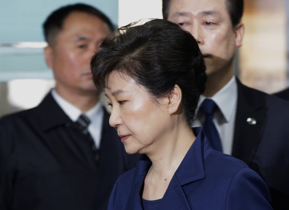 L'ex-presidente park et le pdg du groupe lotte inculpes