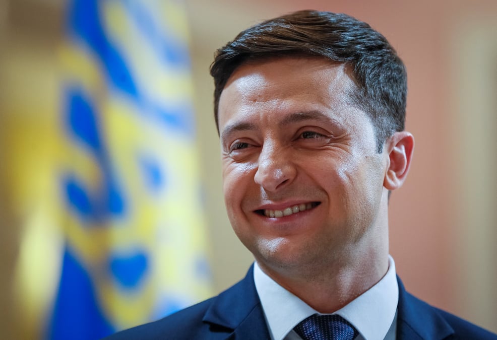 Ukraine: un "serviteur du peuple" du petit ecran au pouvoir ?