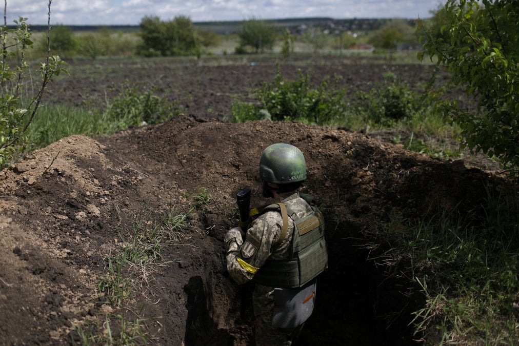 Les troupes qui defendent kharkiv ont atteint la frontiere russe, selon l'ukraine