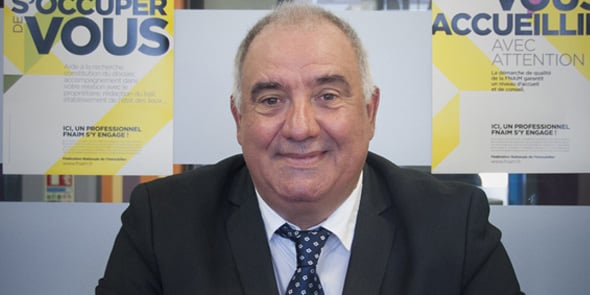 Norbert Bachevalier, président de la FNAIM 34