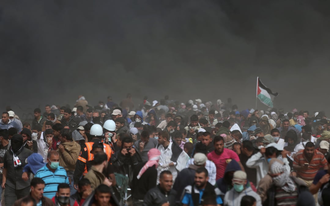 L'armee israelienne tue deux palestiniens a la frontiere avec gaza
